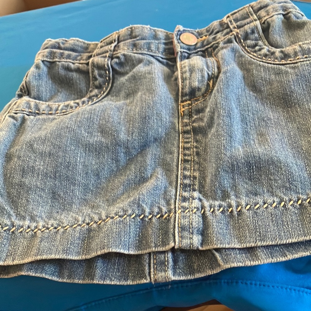 Genuine kids Denim Mini Skirt 2t